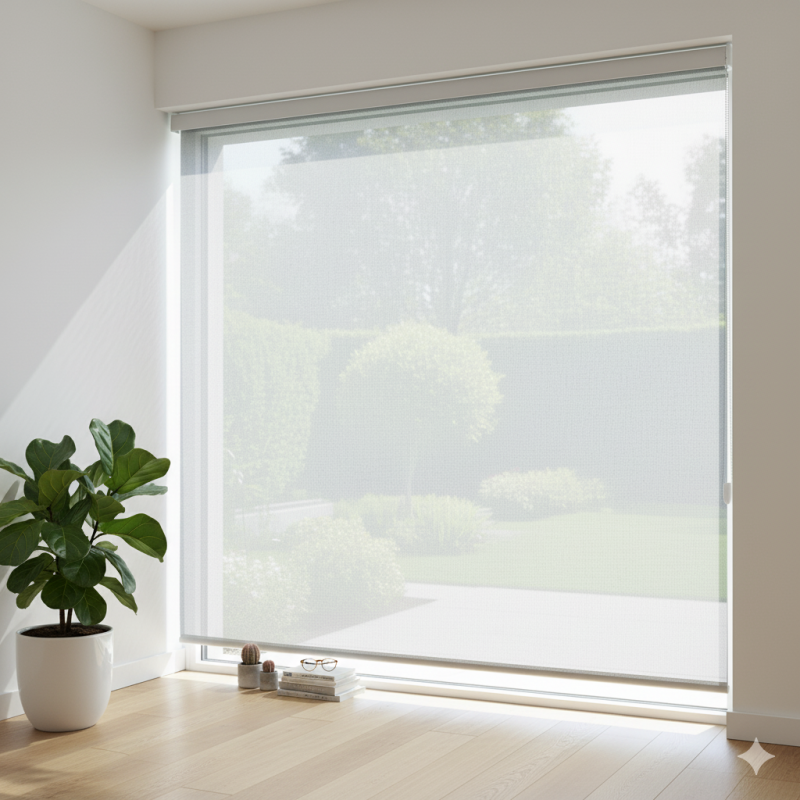 Beyaz Sun Screen  Stor Perde